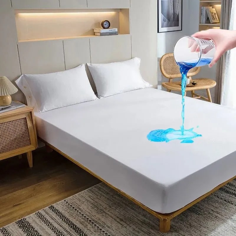 Waterproof Mattress Cover King Sized Mattress Mattress Protector Anti Slip Bed Sheet