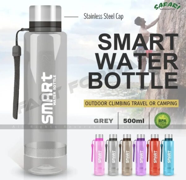 Water bottle- gym water bottle- jogging water bottle in different colours traveling camping 500 ml
