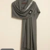 1 Pc Men's Wool Plain Shawl