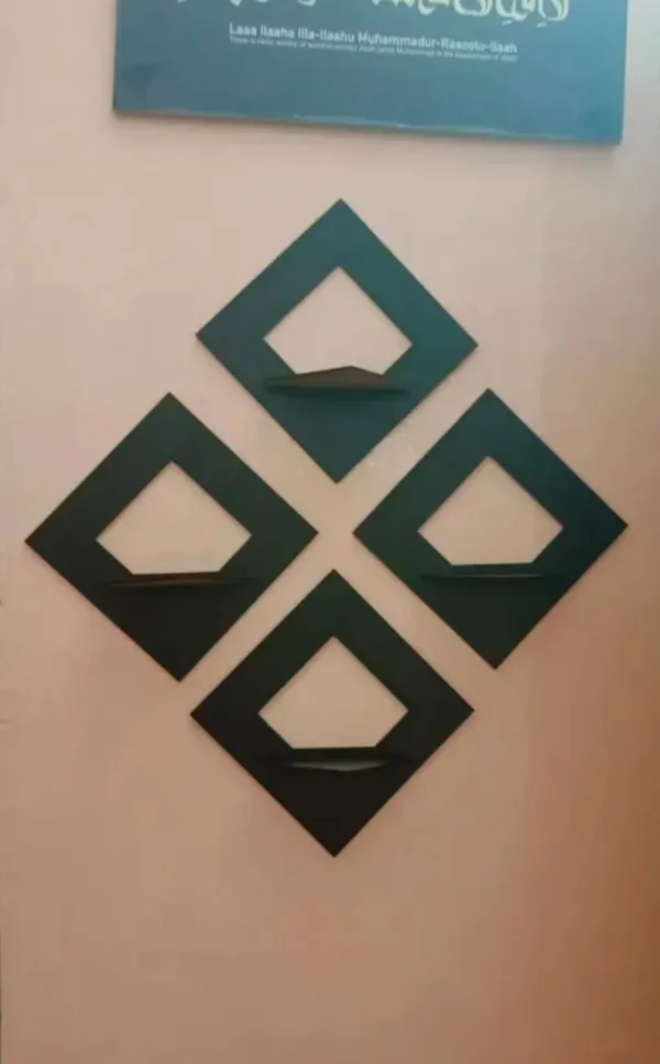 Pack of 04 Decorative Wooden Wall Shelves For Bedroom - Stylish Wooden Floating Wall Décor for Living Room I Wall Decor I Decoration Pieces I Decorations