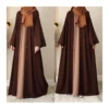 MZ2199200080BICN-media-3 Georgette Plain Classic Abaya